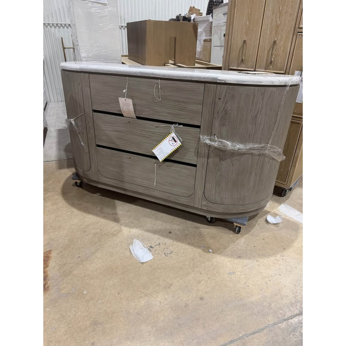 New Magnussen Braelyn 70” Stone Top Buffet – $2,085 Retail – Delivery Available