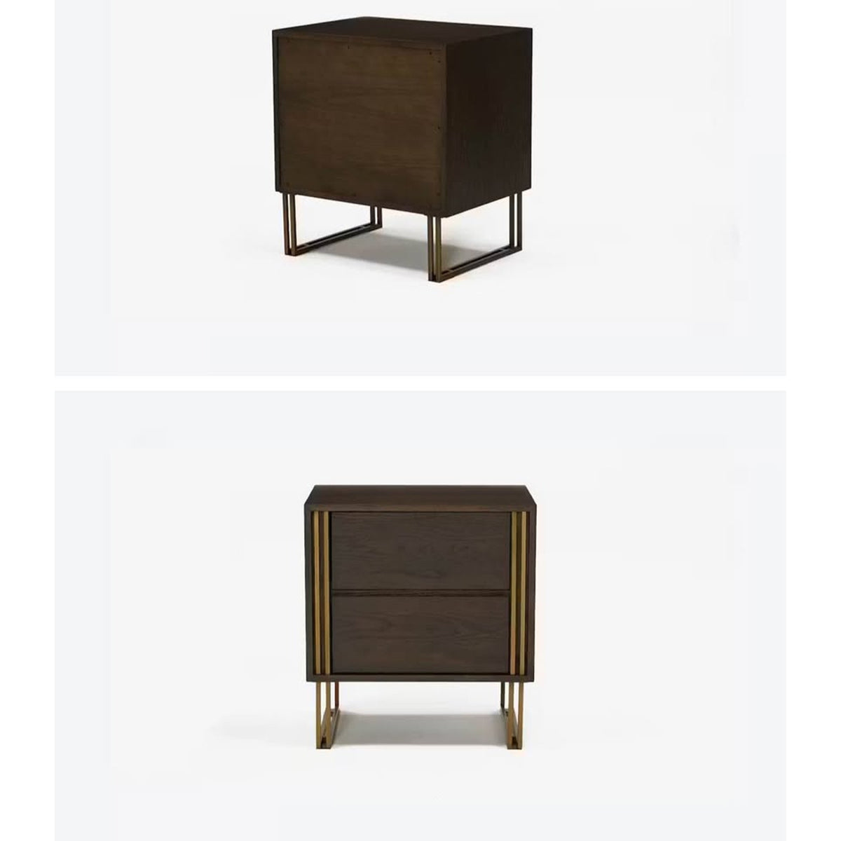 Joybird Lexi Nightstand (2) - New Open Box - Retail $970 each - Blackened Oak - Delivery Available