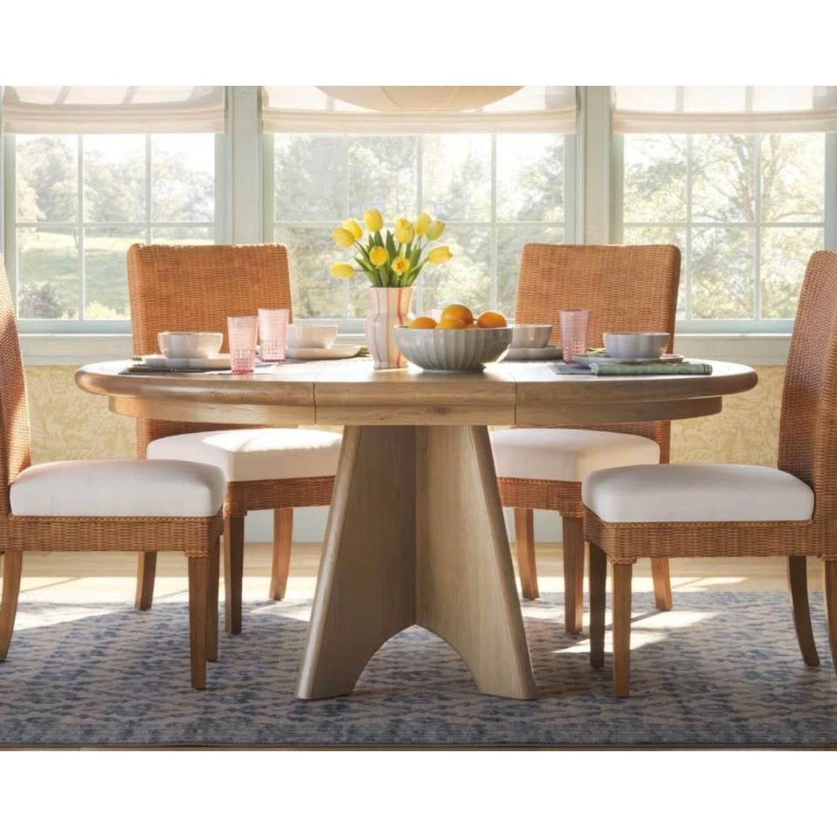 New Extendable Round Dining Table by Universal Furniture - $2250 Retail – Open Box Delivery Avail