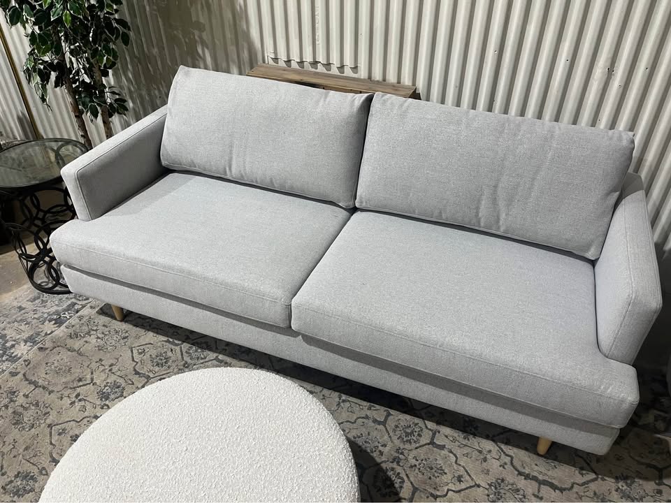 Brand New Feather Grey Couch