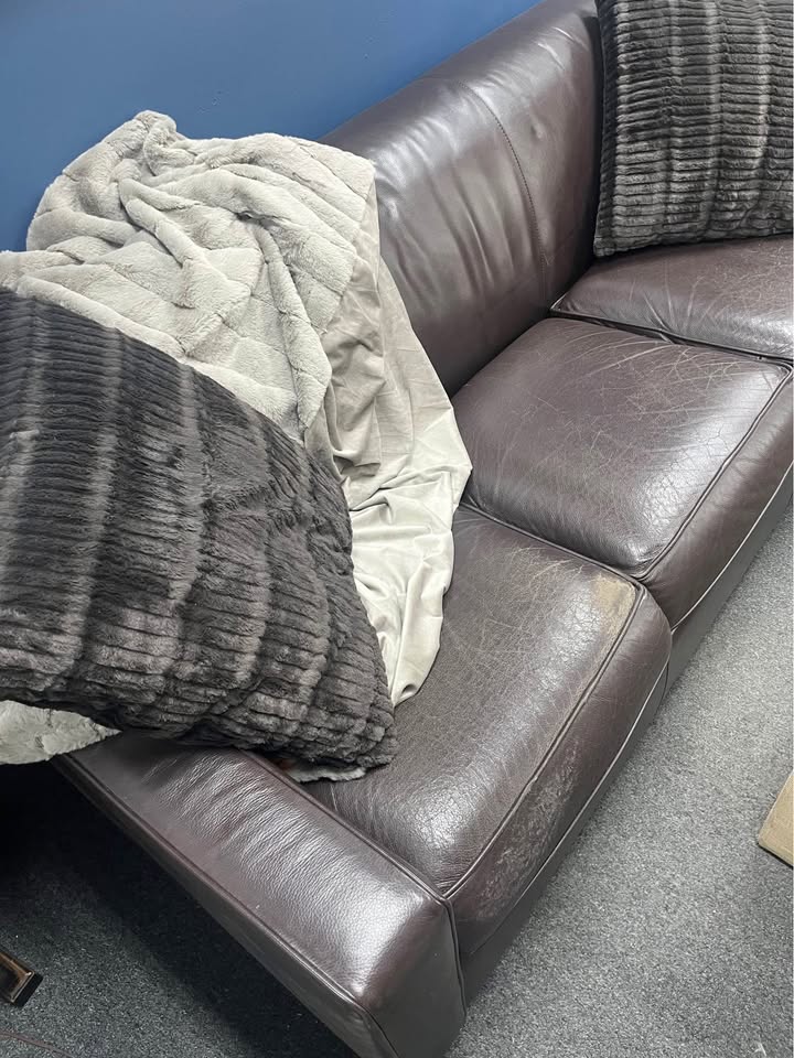 Genuine Leather Sofa