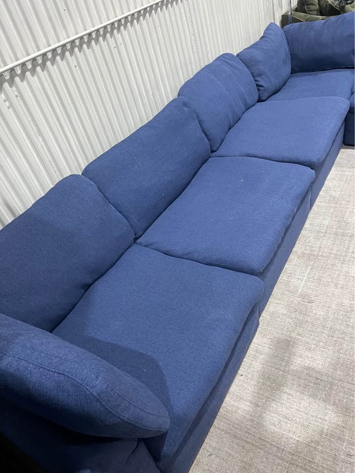 Modular Blue XL Washable Sofa