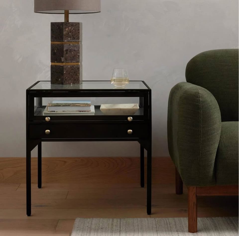 New Open Box Box End Table