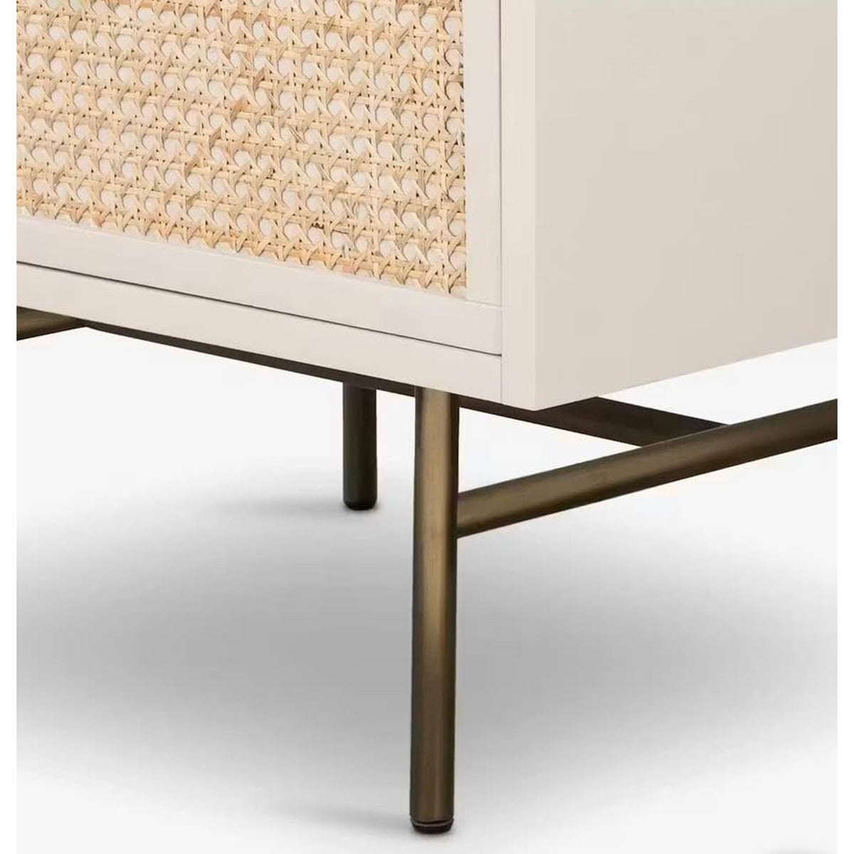 Joybird Sophia Dresser 6 Drawer  | New Open Box | Retail $2,199 - Matte Alabaster Delivery Available
