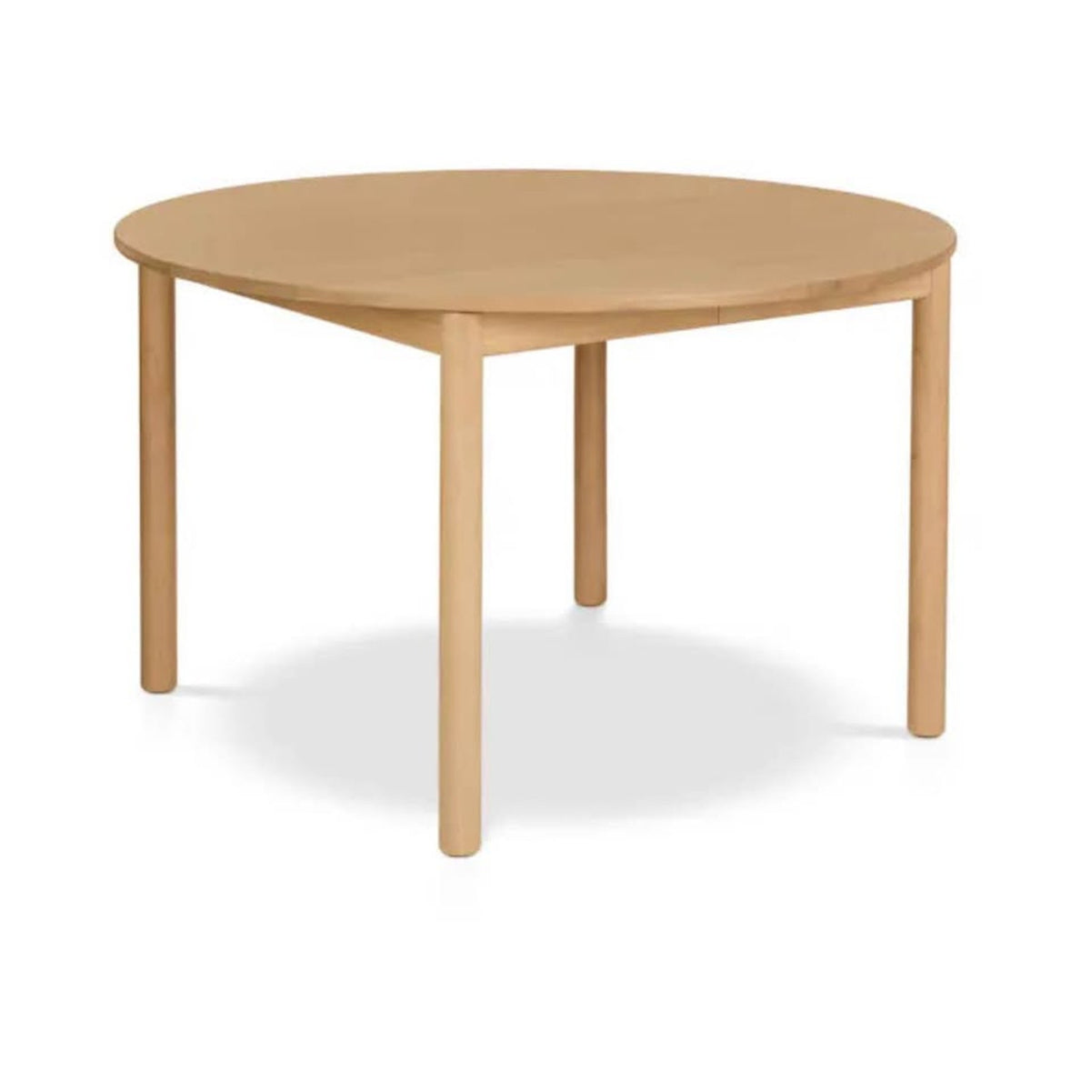 Article | Extendable Round Dining Table 48”-68” | Heidi - White Oak | Delivery Available