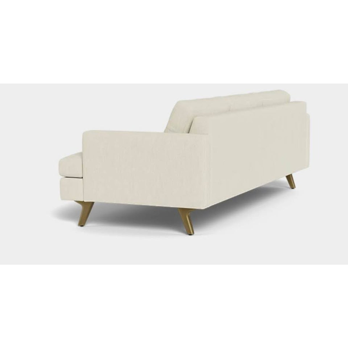 Albany Park Lido 86” Designer Sofa | Dune Performance Linen | Modern Neutral - Delivery Available