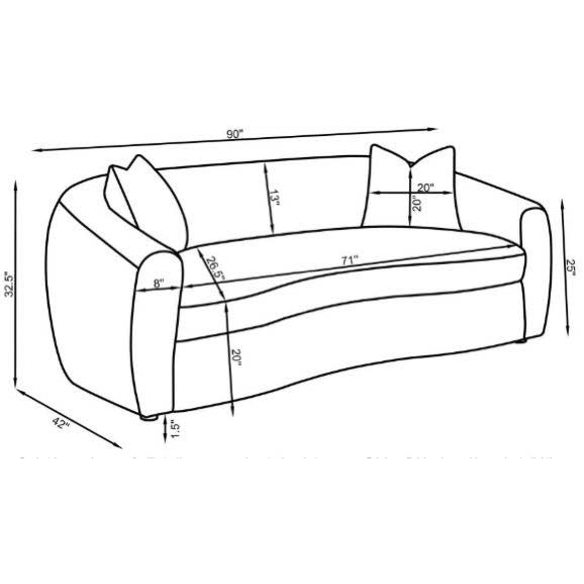 New Cream Bouclé Sofa & Loveseat Set – $3,659 Retail – Delivery Available