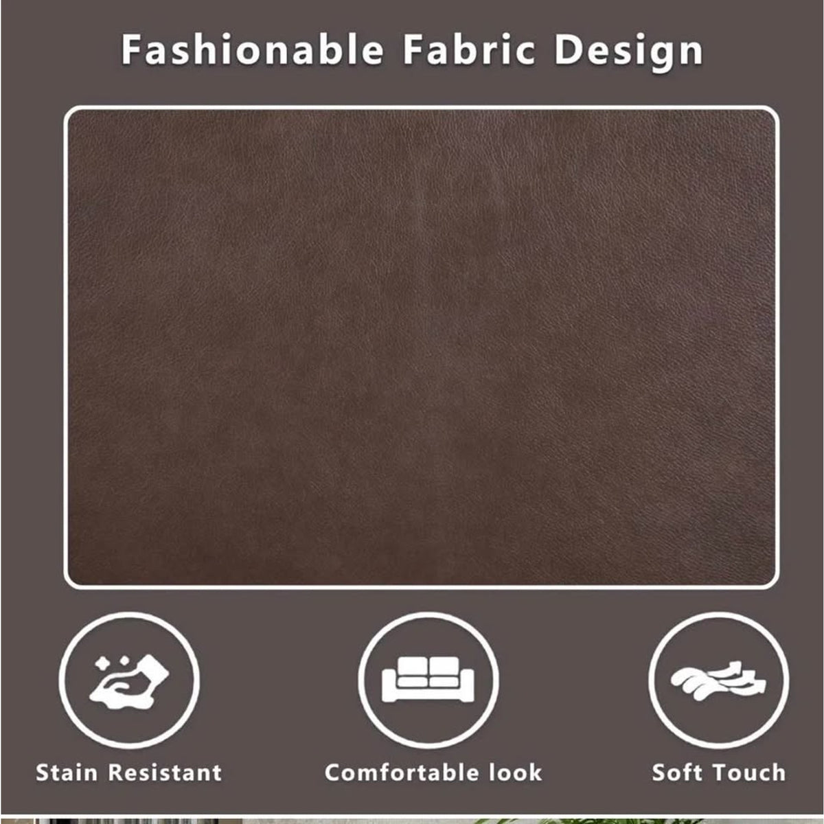 79” Manual Reclining Sofa Faux Leather Brown – $1,030 Retail – Open Box – Delivery Available