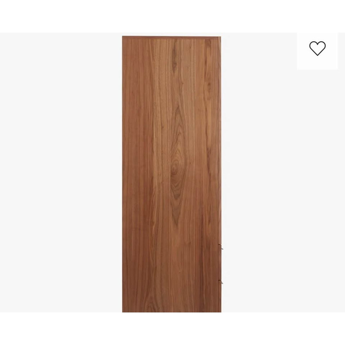 New Modern Walnut Designer Wardrobe Armoire Cabinet Storage 44” Blu Dot - Delivery Available