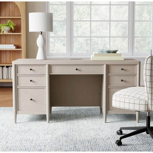 Brand New Birch Lane Shannen 62” Executive Desk - $2845 Retail - “Open Box” - Delivery Available