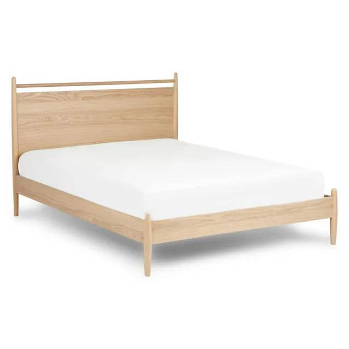 Article | Queen Panel Bed + Underbed Storage Bundle | Lenia - White Oak | $1500 - Delivery Available