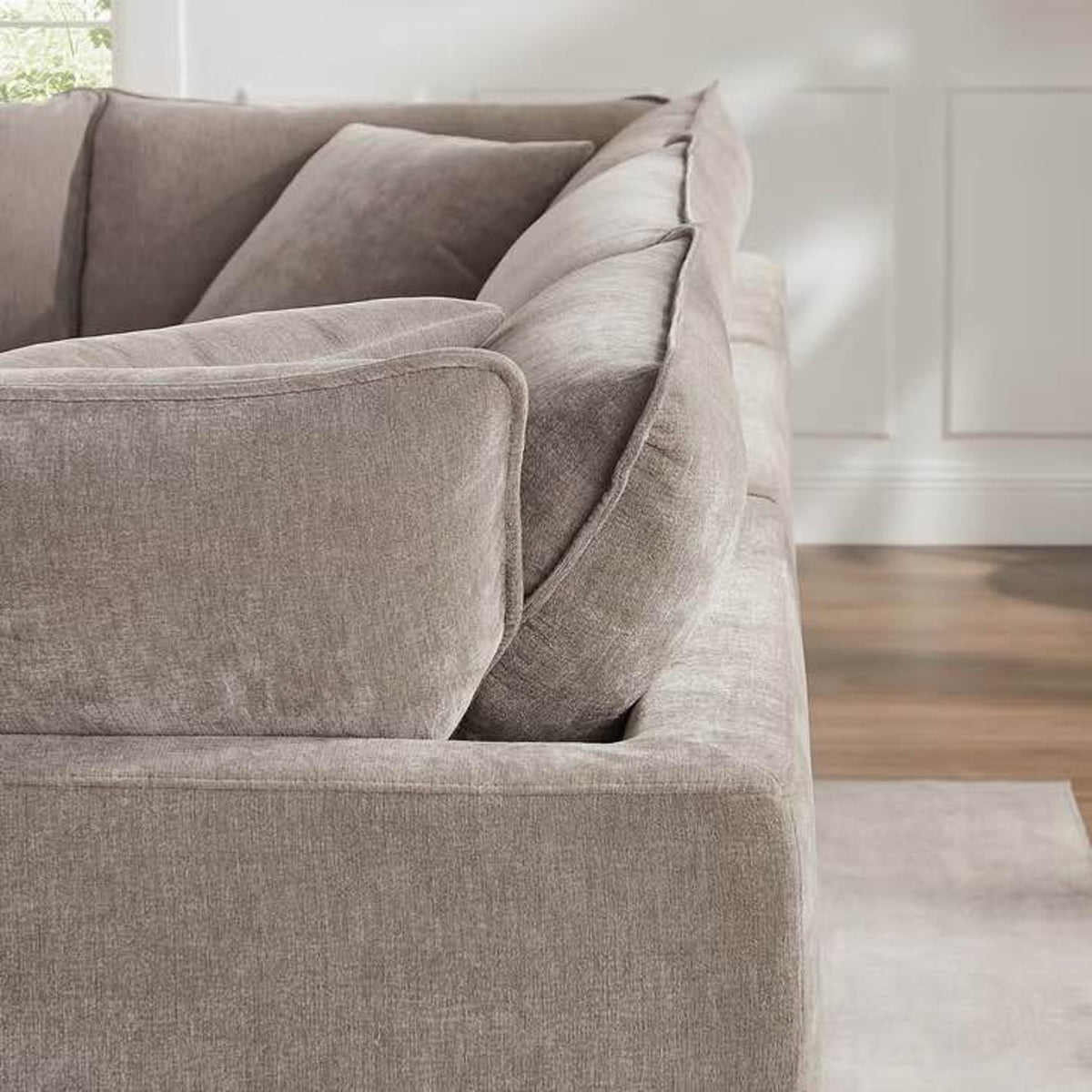 Aiden & Ivy Sydney 6-Piece Modular Sectional with Ottoman – Taupe – $2,299 Costco Retail Delivery