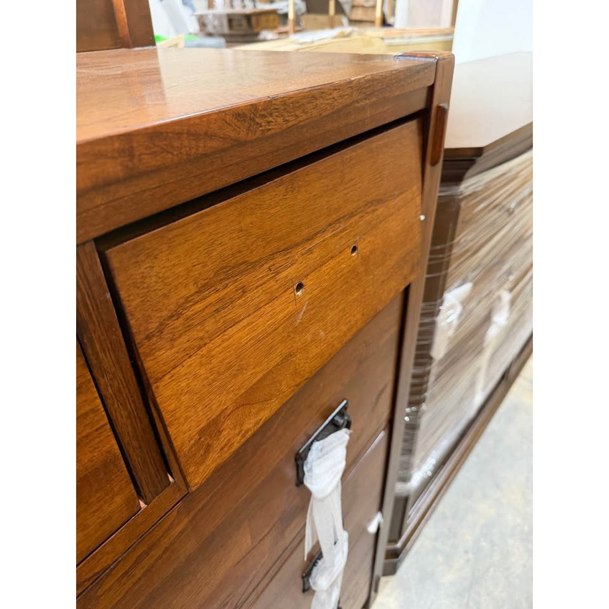 60” Solid Wood 10-Drawer Dresser – $1,563 Retail – Open Box Blemish - Delivery Available