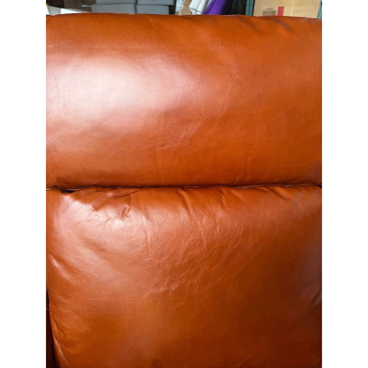 New Caramel Brown Swivel Glider Recliner – Open Box – Delivery Available