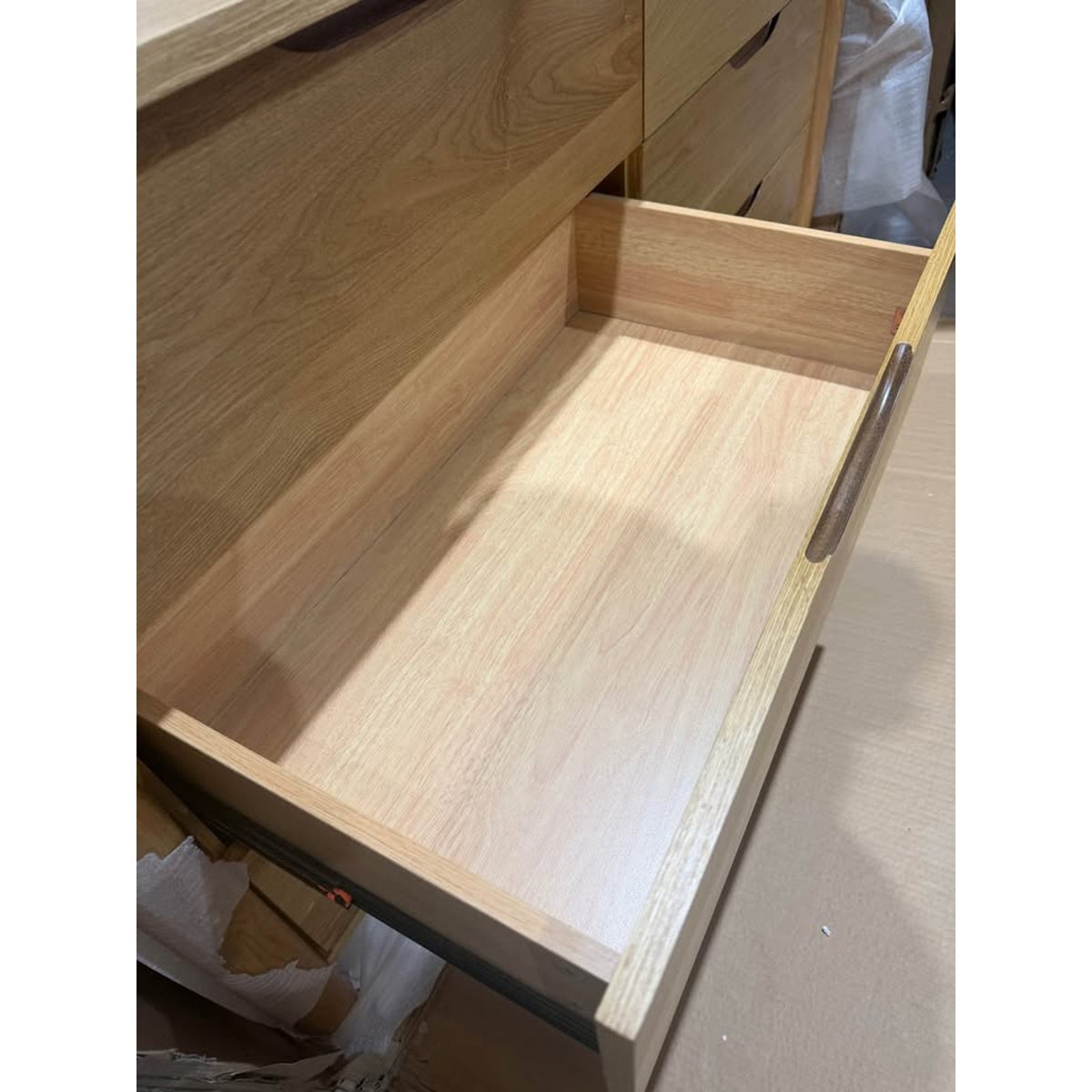 New 6 Drawer Solid Wood Dresser by AllModern – Natural Oak Finish - Delivery Available