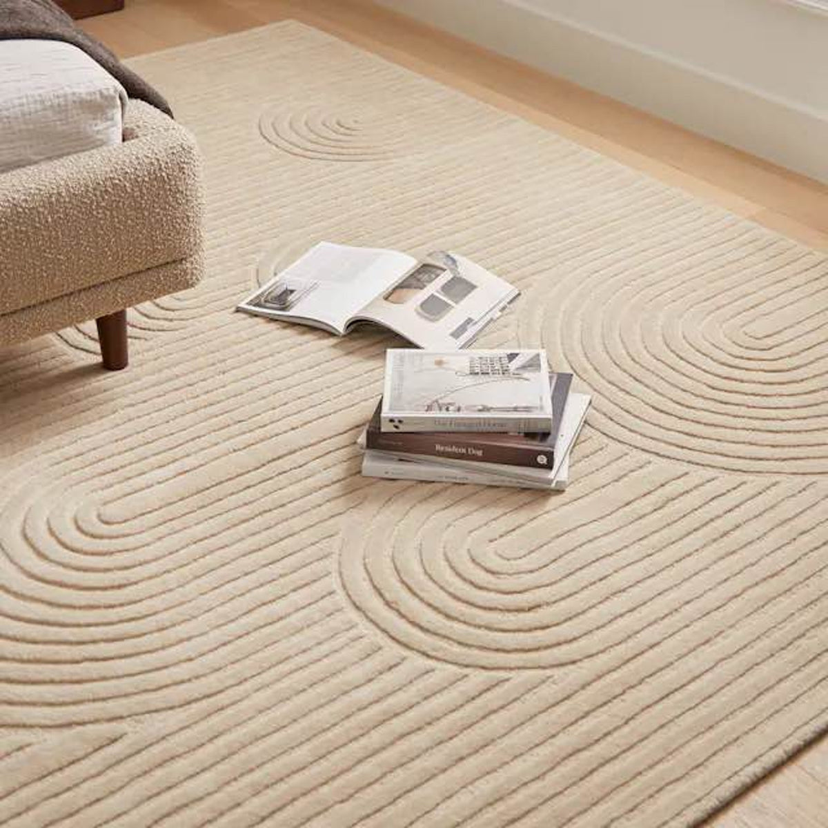 New Article Clem 9’ × 12’ Wool Rug – Arch Cream – $949 Retail – Factory Wrapped Delivery Available