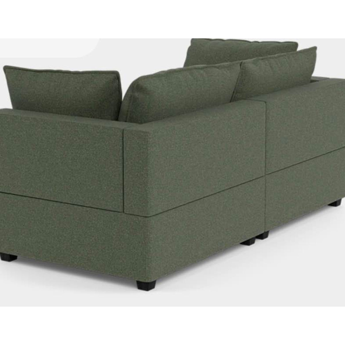 Albany Park Kova Pillow Cushion Sofa | Spruce Performance Chenille | 86” - Delivery Available