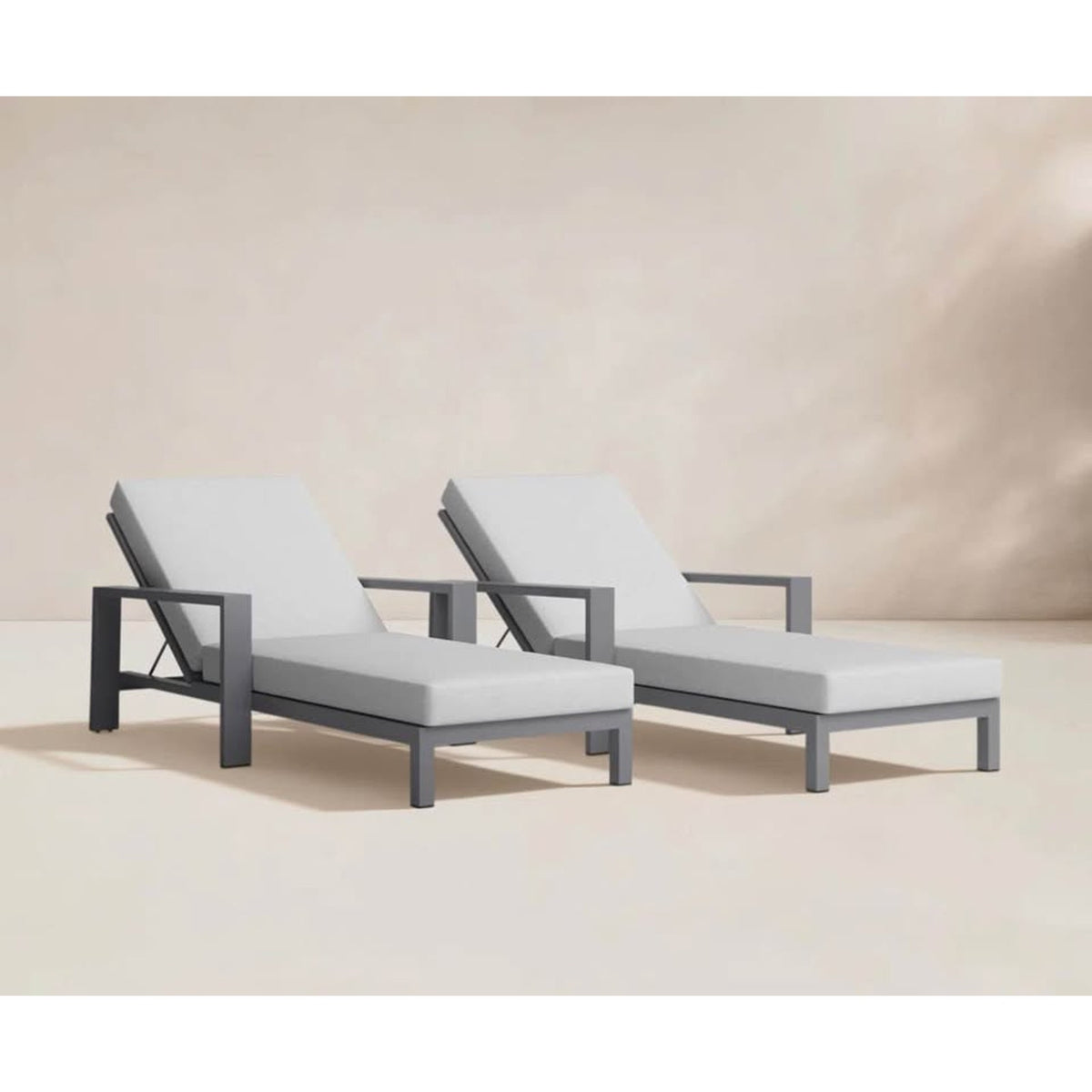 ☀️ AllModern Hoyt Outdoor Chaise Lounge Set (2 Chairs) – Modern Poolside Style Delivery Available