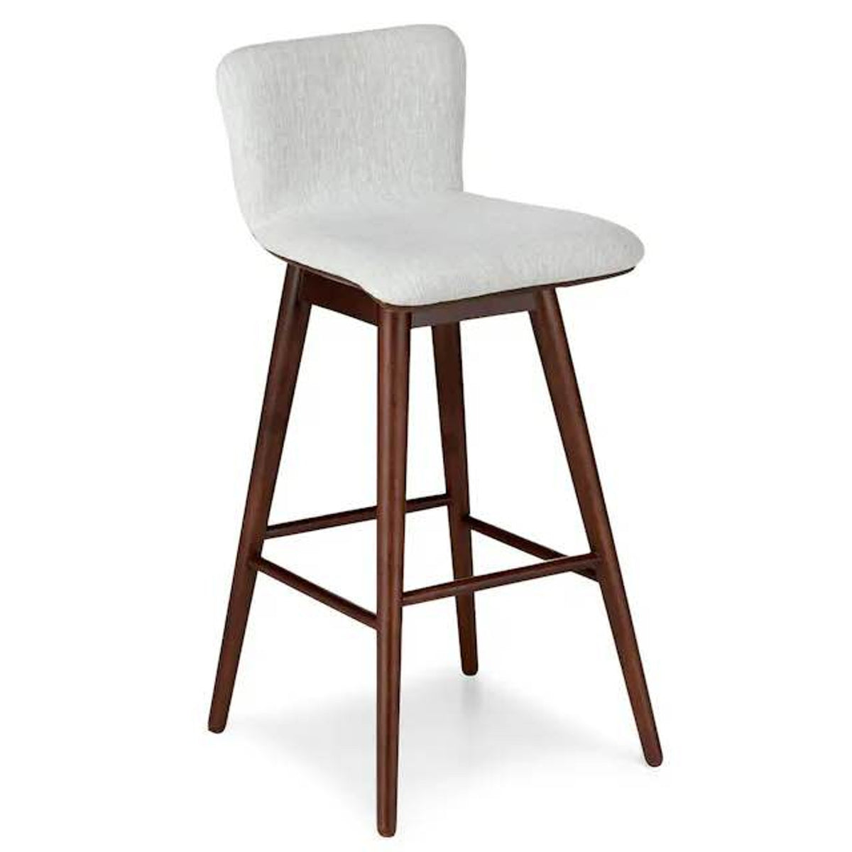 Article | Round Bar Table + 2 Swivel Bar Stools Bundle | Seno & Sede - Walnut & Mist Gray | Delivery