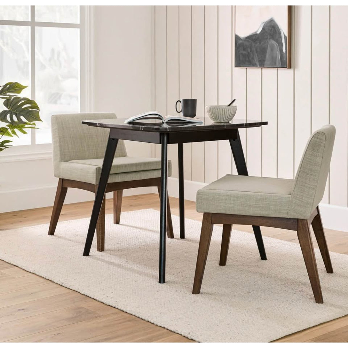 New Article Chantel Dining Chair (2) - Antique Ivory - Delivery Available!