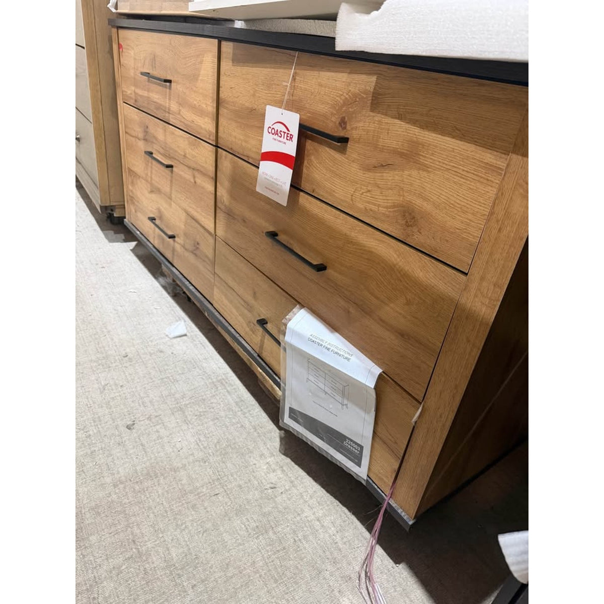 New 6-Drawer Wood Dresser – $774 Retail – Open Box – Coaster Kaywood - Delivery Available