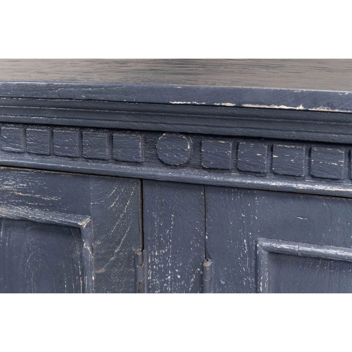 New Sarreid Ashlyn 79” Solid Wood Sideboard | New Open Box $3,000 Retail - Delivery Available