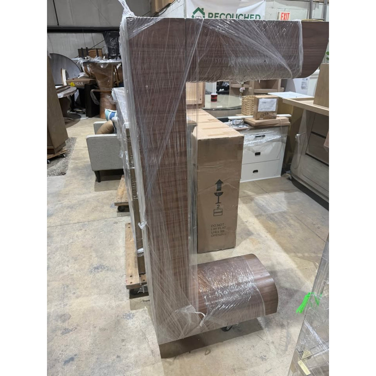 New 60” Walnut Console Table – Retail $1,689 – Urbia Eka - Delivery Available