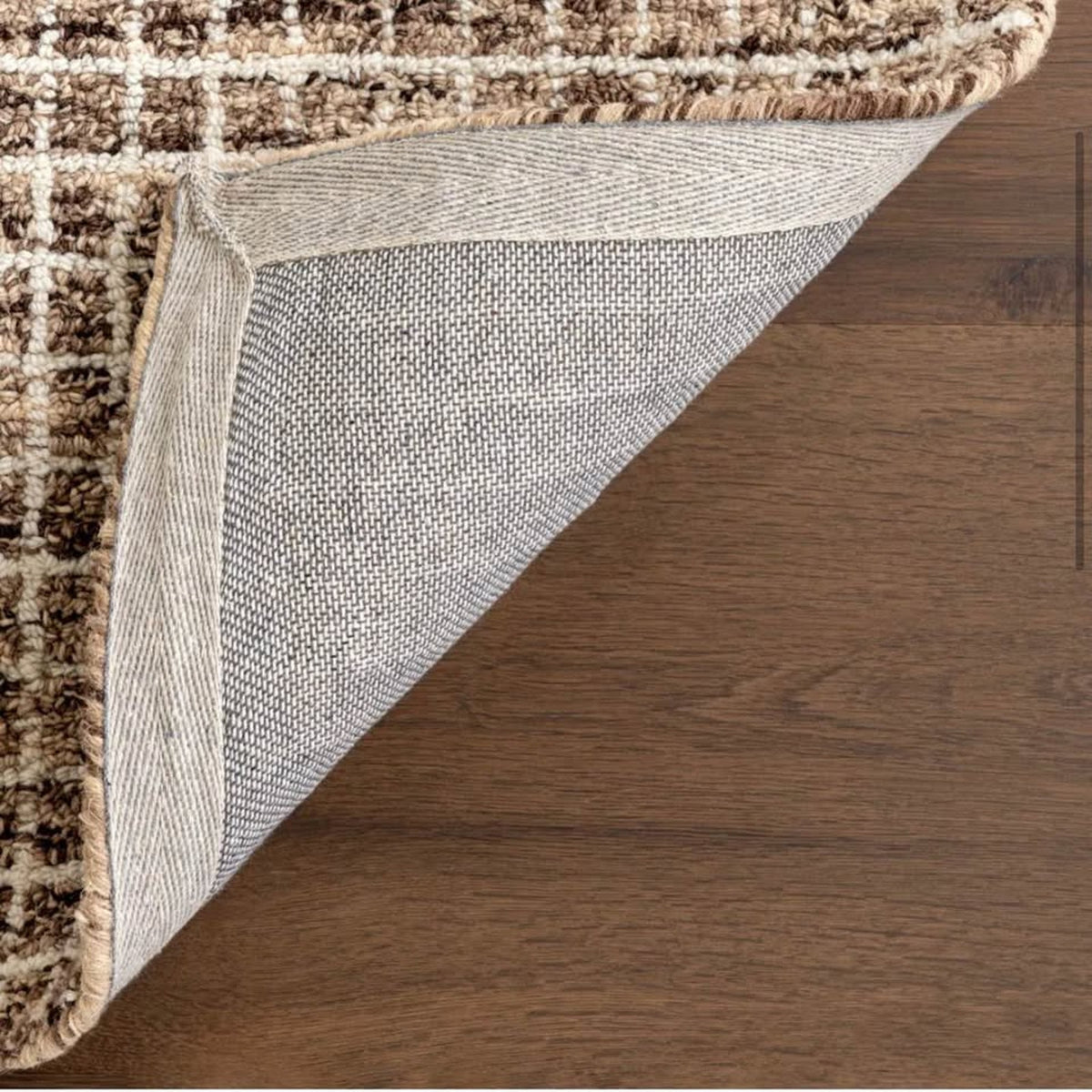 New Gracie Oaks Katasha Brown Wool Rug – 8’6” × 11’6” – New Open Box - Delivery Available