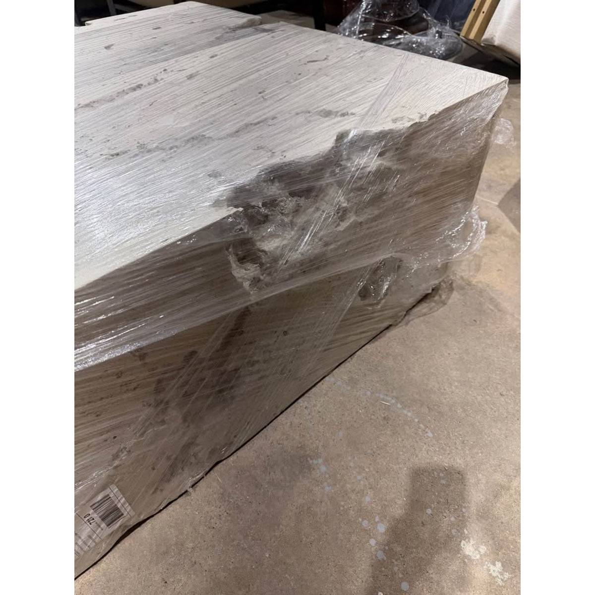 Phillips Collection Formation Outdoor Coffee Table – Roman Stone | New Open Box - Delivery Available
