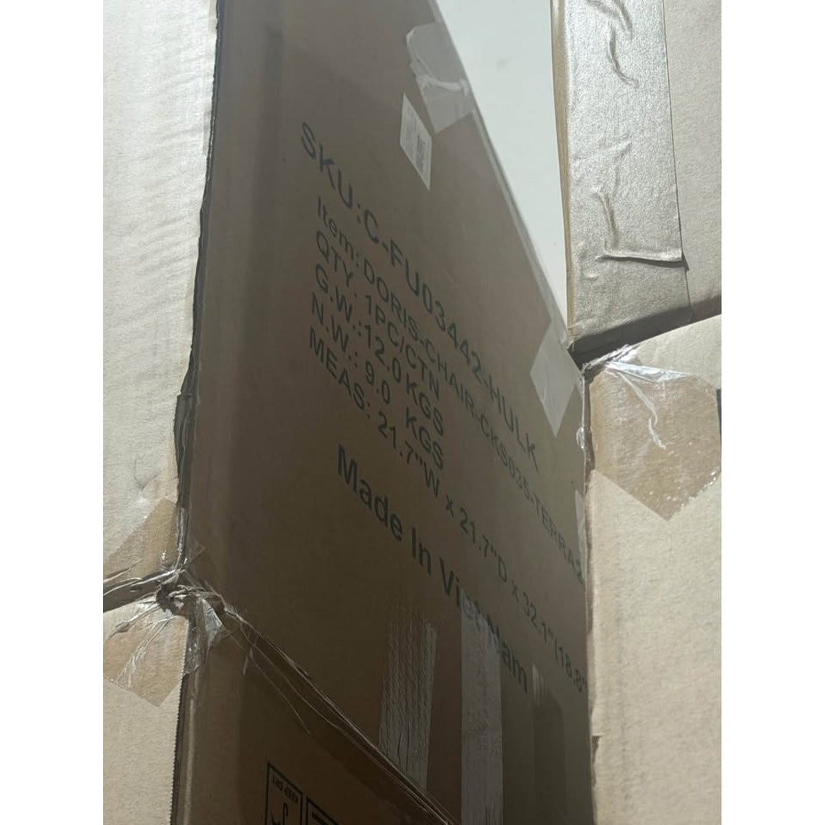Set of 6 Rust Velvet Barrel Dining Chairs – New Open Box - $1200 Retail - Delivery Available