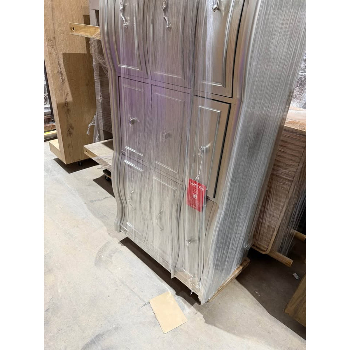 NEW OPEN BOX | Coaster Evangeline 9-Drawer Dresser – Silver Oak | RETAIL $1,790 | DELIVERY AVAILABLE