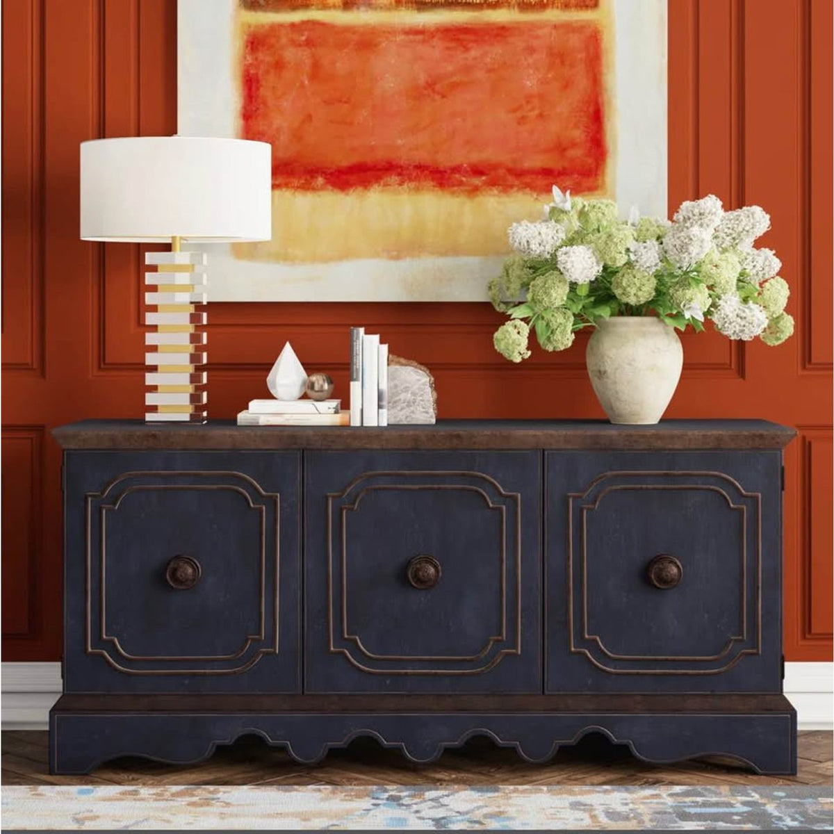 74” Theodore Alexander Sideboard / Buffet Credenza – $6,574 Retail – Open Box - Delivery Available