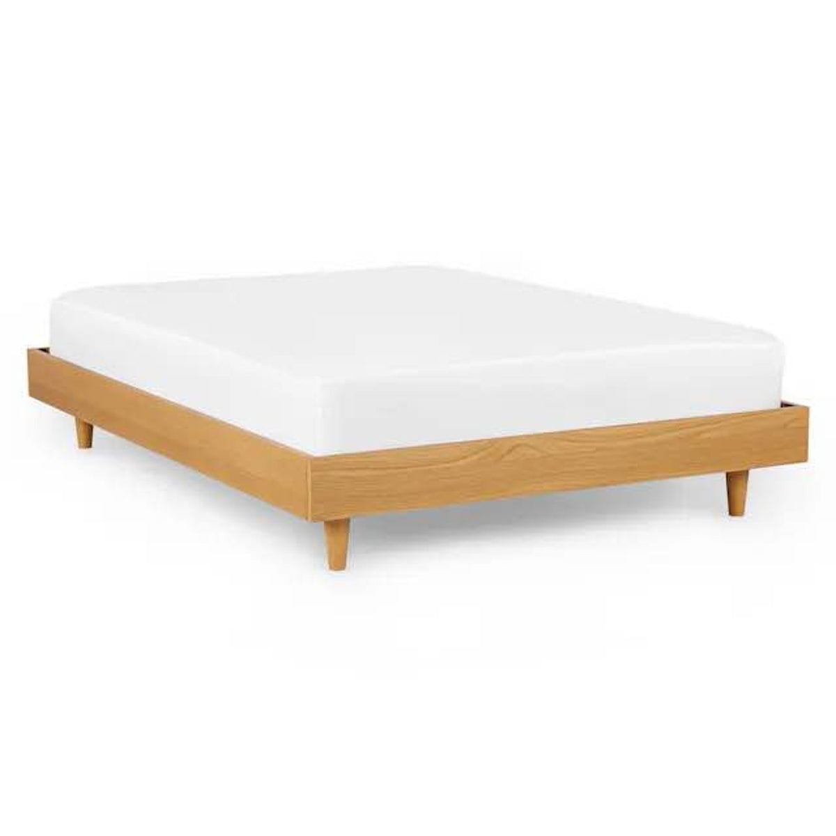 Article | Full Platform Bed Frame | Basi - Oak | $349 Retail Open Box - Delivery Available