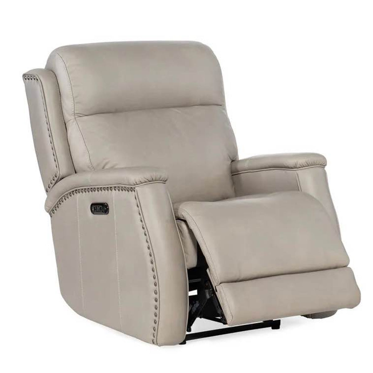 Hooker Furniture Rhea Zero Gravity Power Recliner | Sahara Ash Leather | Retail $3,726 | Delivery