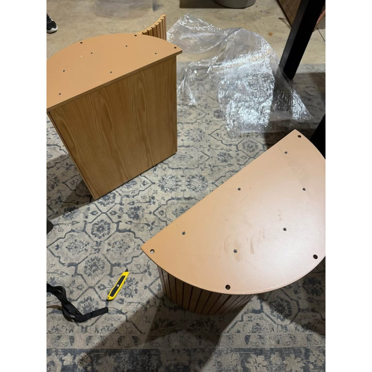 Cedarra 45”-105” Extendable Oval Oak Dining Table | New Open Box - Delivery Available