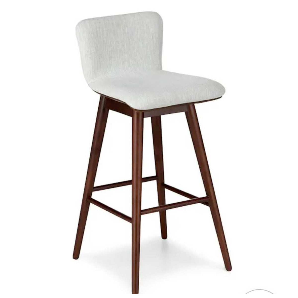 Article Sede Swivel Bar Stools – Walnut & Mist Gray – (2 or 4) $349ea Retail New Open Box Delivery