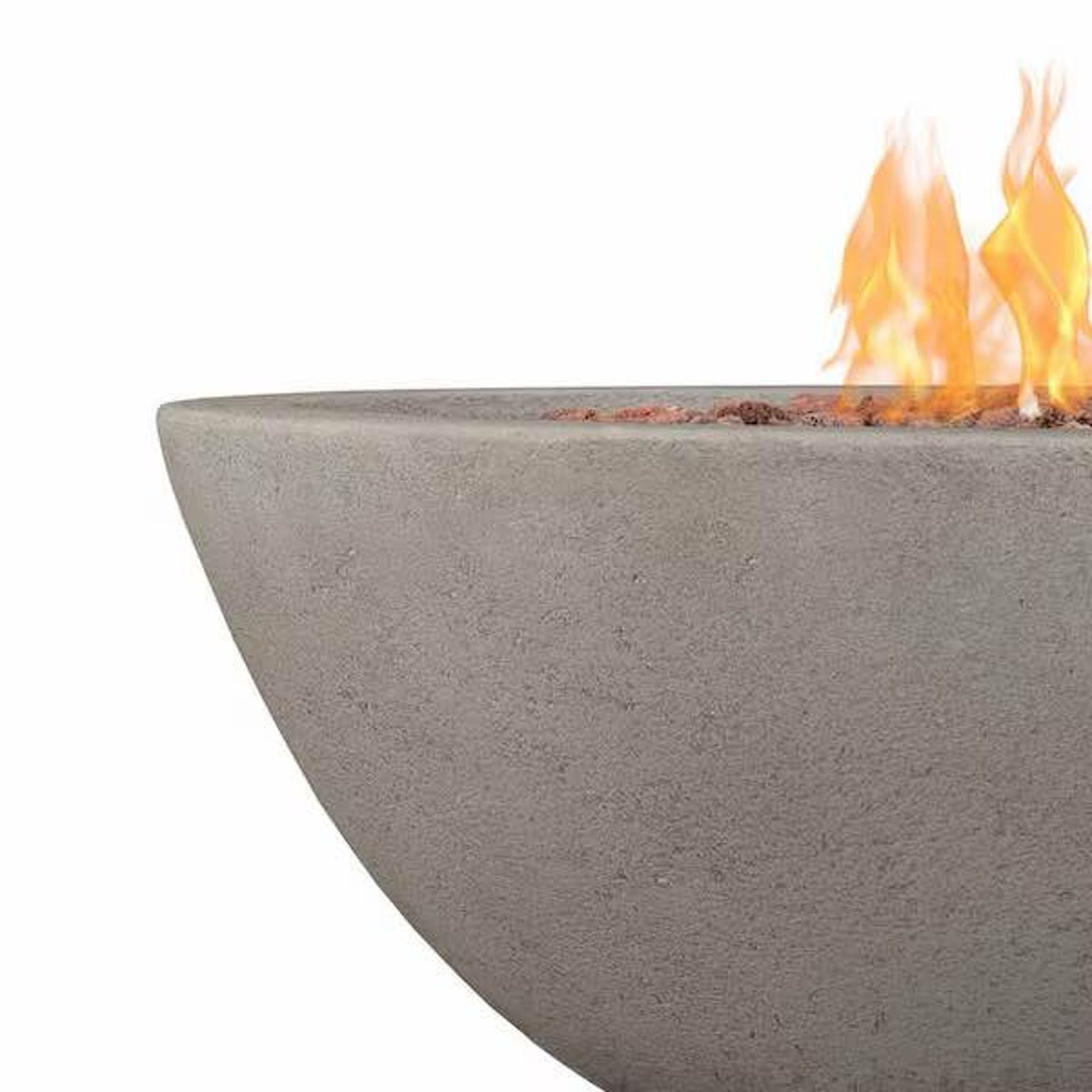 New Real Flame Outdoor Propane Fire Bowl Fire Pit – Black Concrete Look – Delivery Available