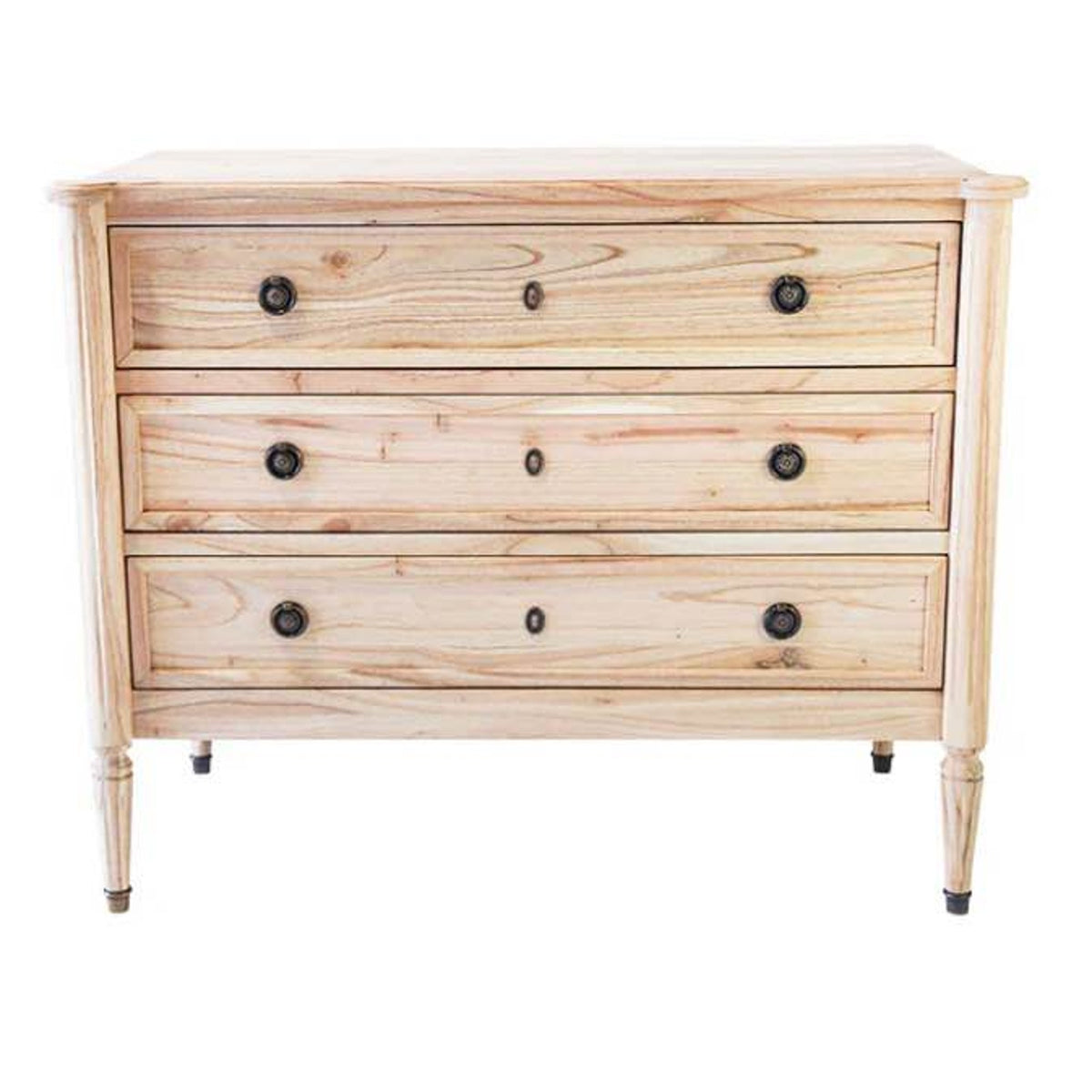 Designer 3 Drawer Dresser 40” Solid Wood $2000+ Retail “open box” Delivery Available