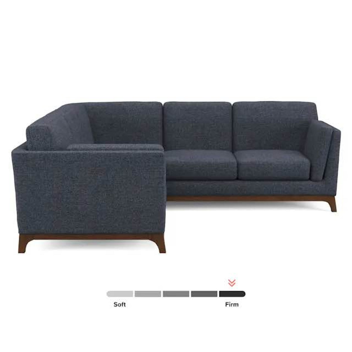New Article Ceni 88” Corner Sectional – Denim Blue – $1,799 Retail – Open Box Delivery Available