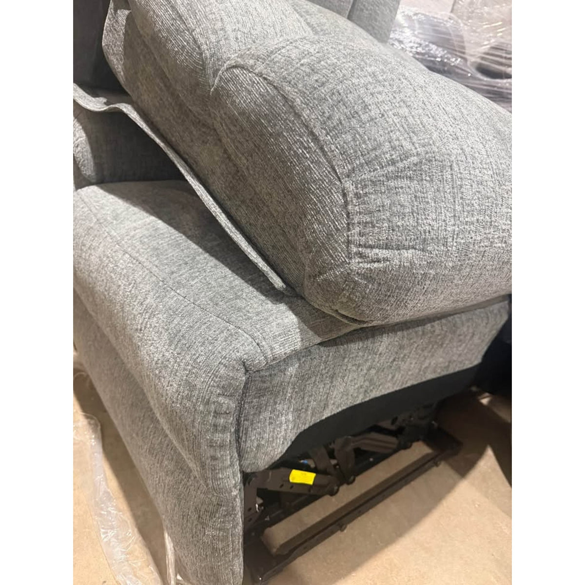 New 98” Electric Reclining Sofa – Light Gray – Retail $3,523 - Open Box - Delivery Available