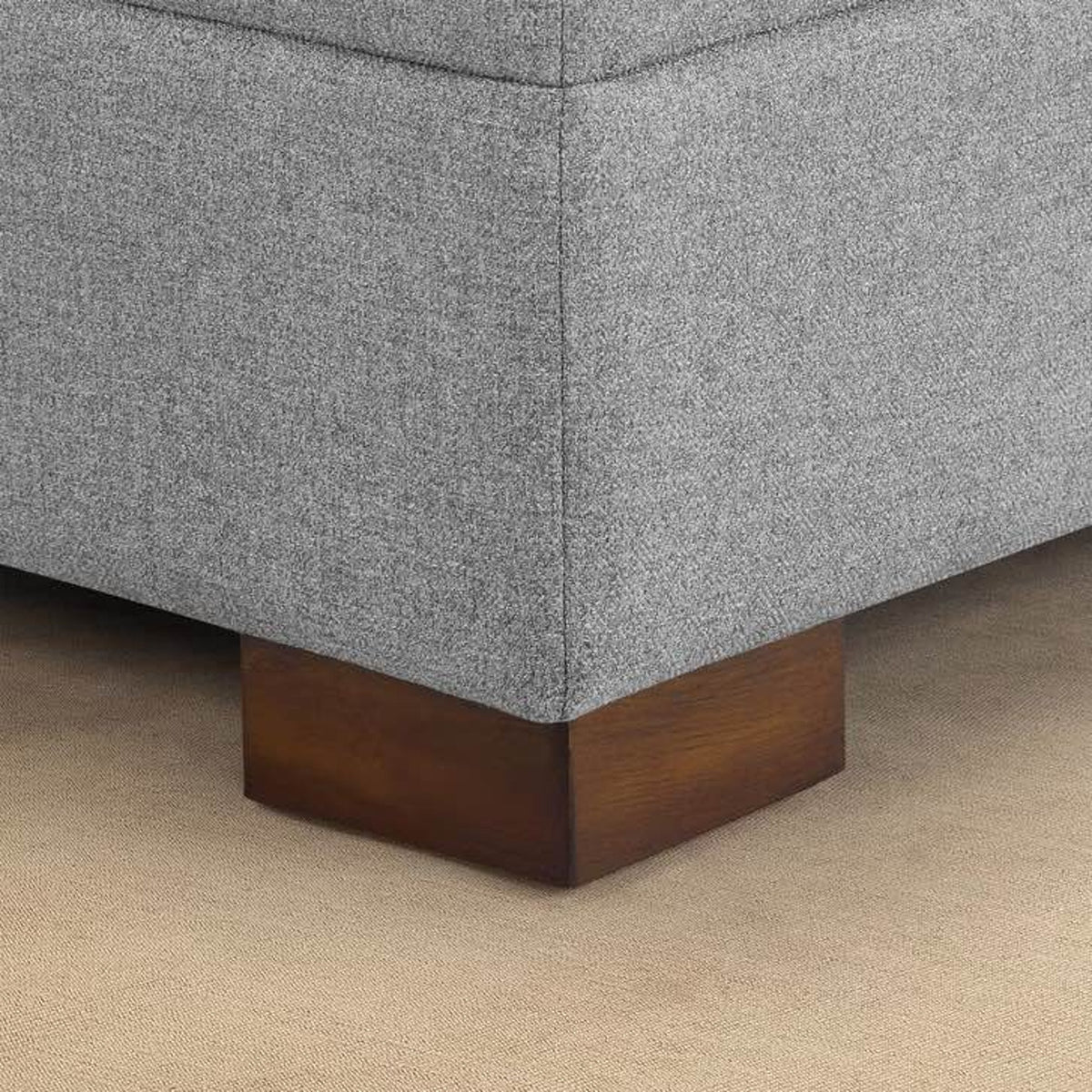 Thomasville Langdon Fabric Sectional with Storage Ottoman | $1,499 Retail | Delivery Available