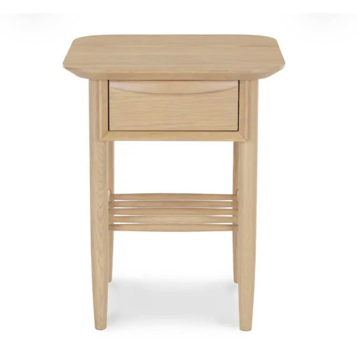 Article | Storage Side Table / Nightstand | Lenia - White Oak | Delivery Available
