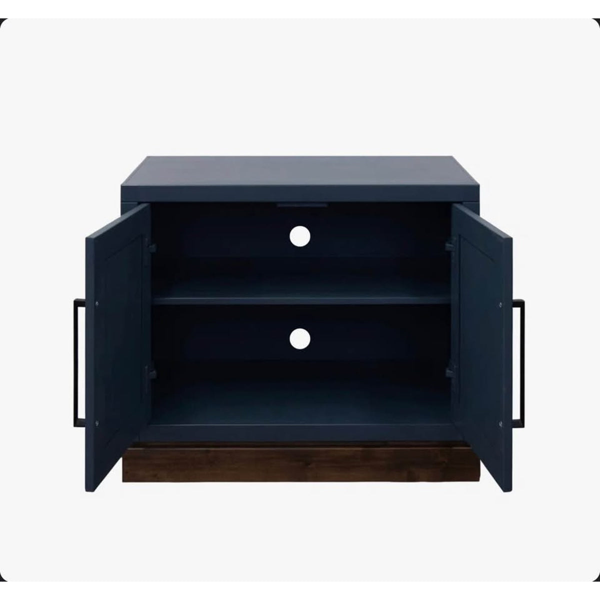 Beautiful Blue 27” Bookcase Nightstand or End Table - $599 Retail “open box” Blemish Delivery Avail