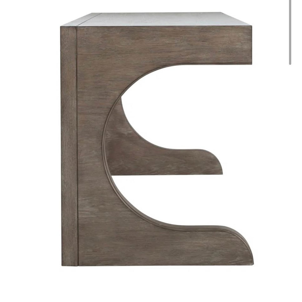 New Gabby Carmen 60” Designer Desk – $2,399 Retail – Brushed Gray - Delivery Available
