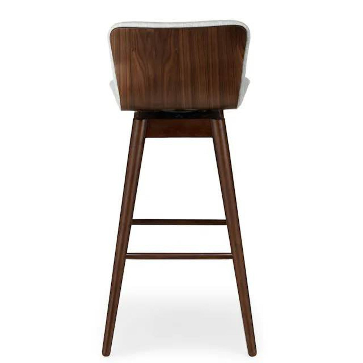 Article | Round Bar Table + 2 Swivel Bar Stools Bundle | Seno & Sede - Walnut & Mist Gray | Delivery