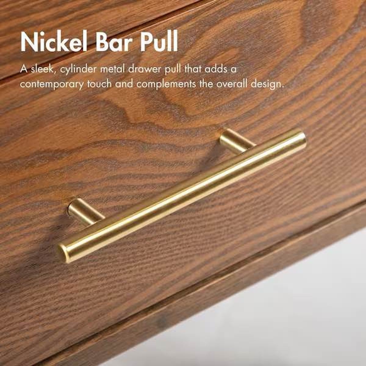 Set of 2 Walnut Nightstands – $460 Retail – Open Box – Delivery Available