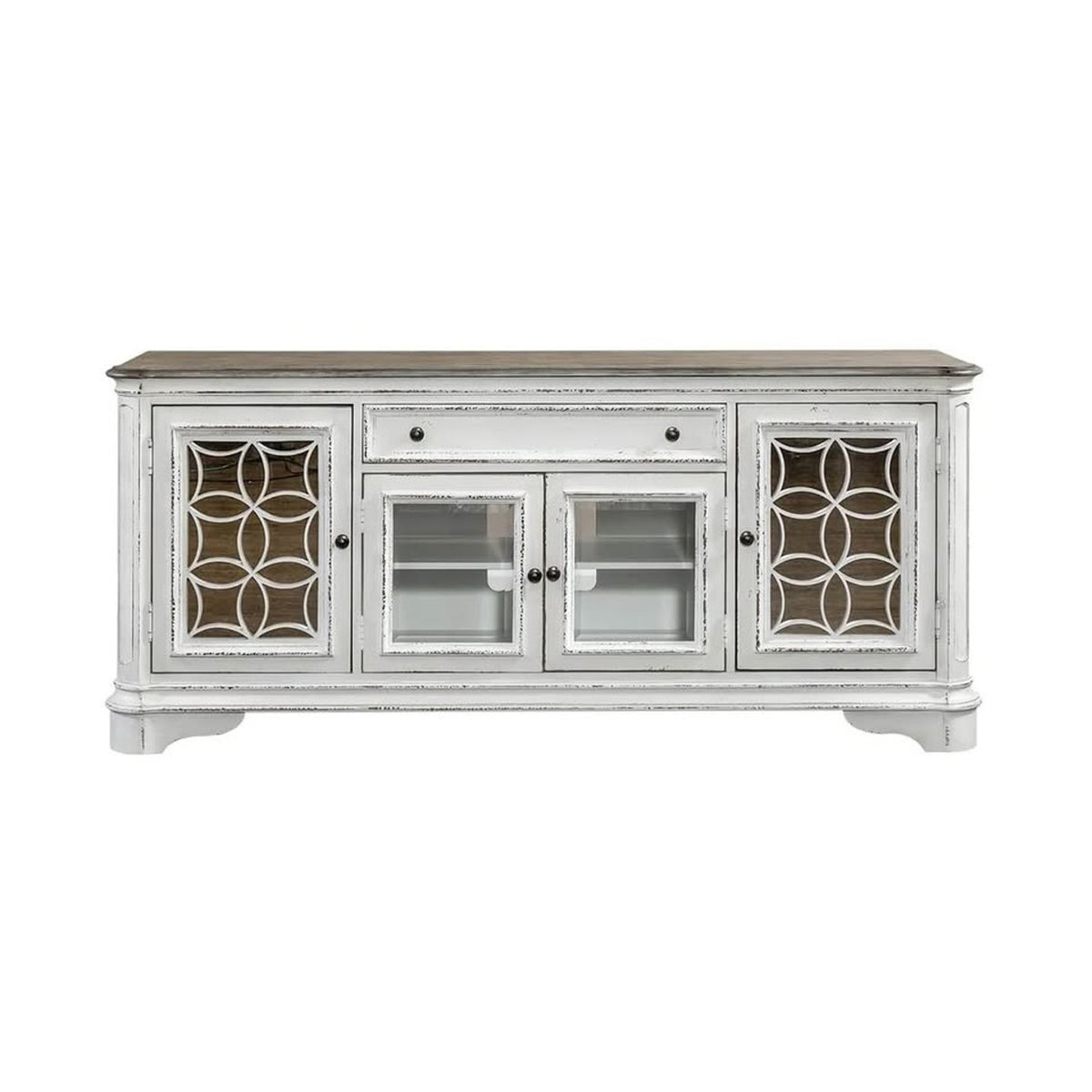 Liberty Furniture Magnolia Manor 74” TV Stand | Retail $2,560 | NEW OPEN BOX | Delivery Available