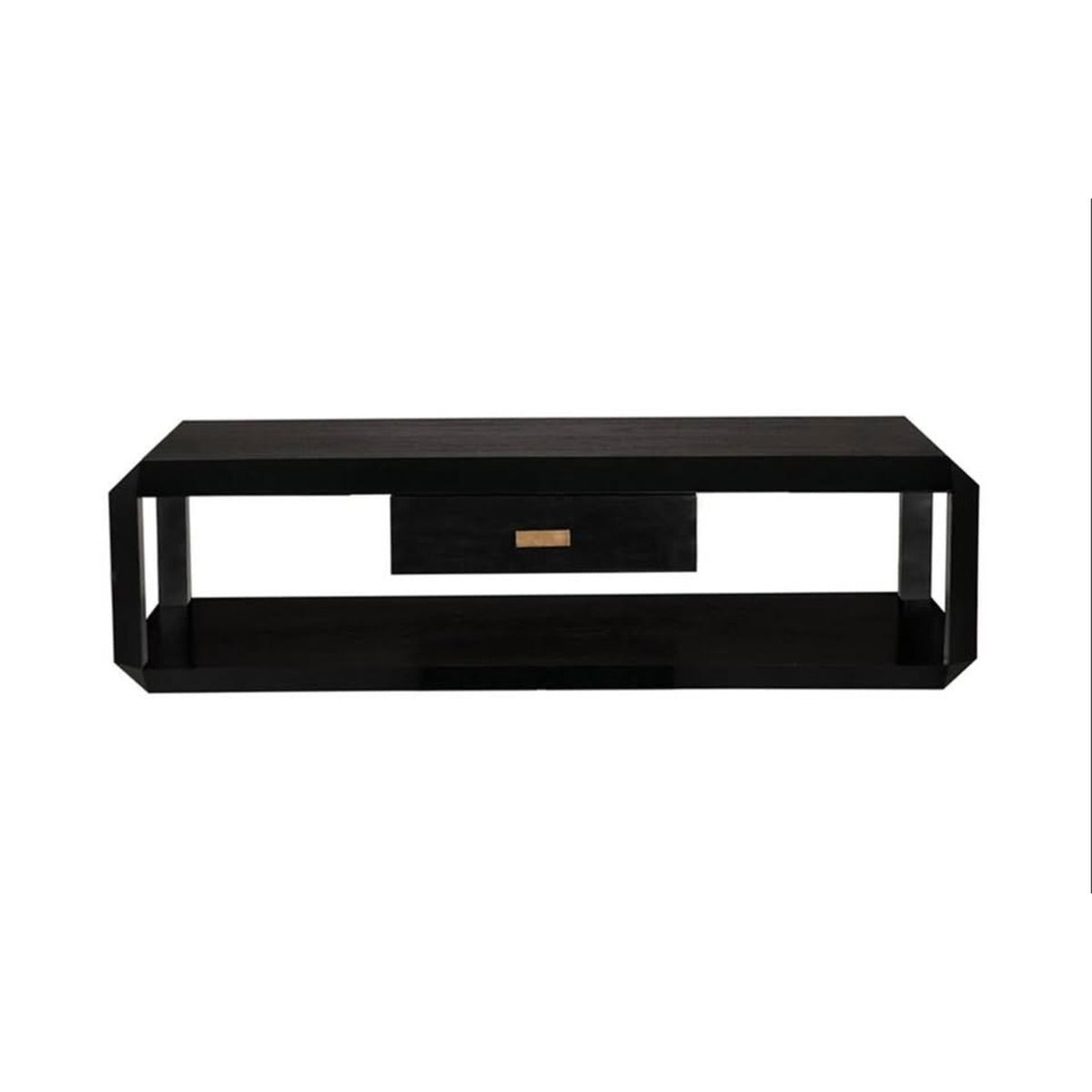 New Noir Trading Obtuse Coffee Table Cocktail Table Black $2286 Retail “open box” Delivery Available