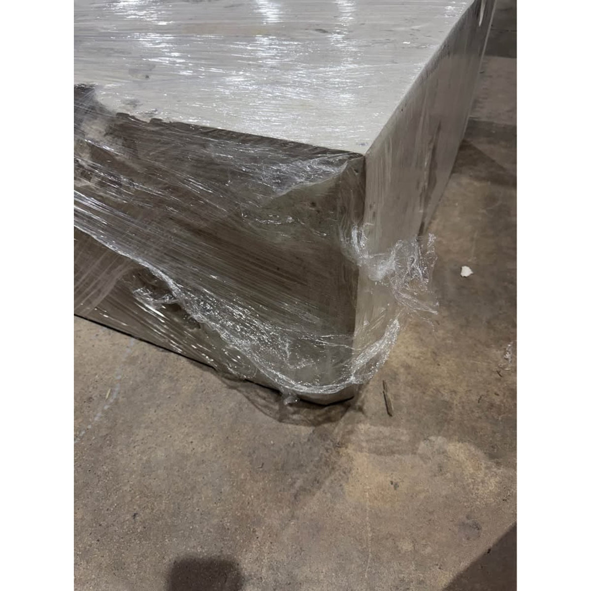 Phillips Collection Formation Outdoor Coffee Table – Roman Stone | New Open Box - Delivery Available