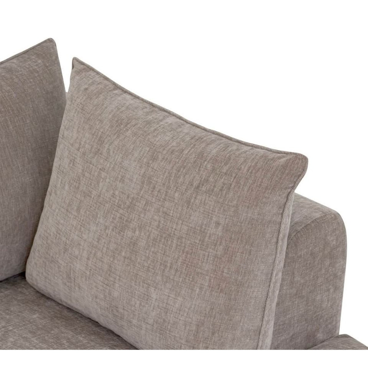 Beautiful New Poly & Bark 99” Sofa – $1,874 Retail – Taupe Fabric - Open Box – Delivery Available
